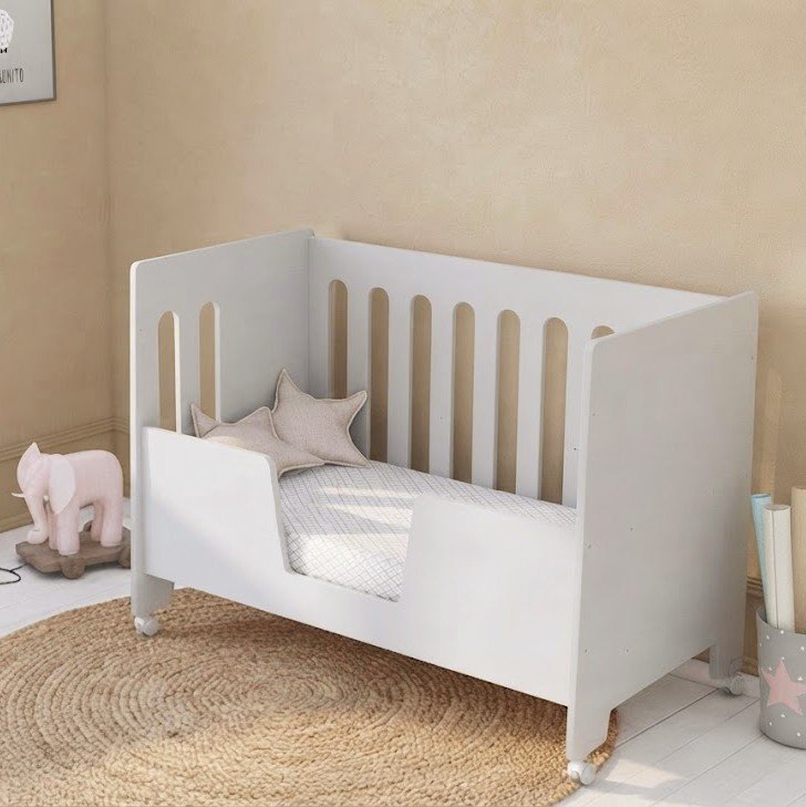 Cuna Colecho Blanca- - Imagen 5