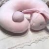 Cuellito traslado rosado- conejo-