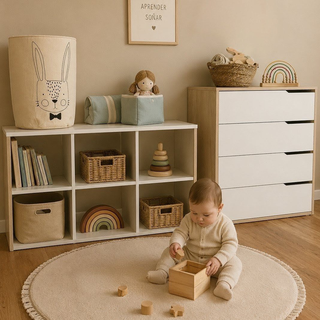 Organizador - Juguetero 6 estantes- Montessori-
