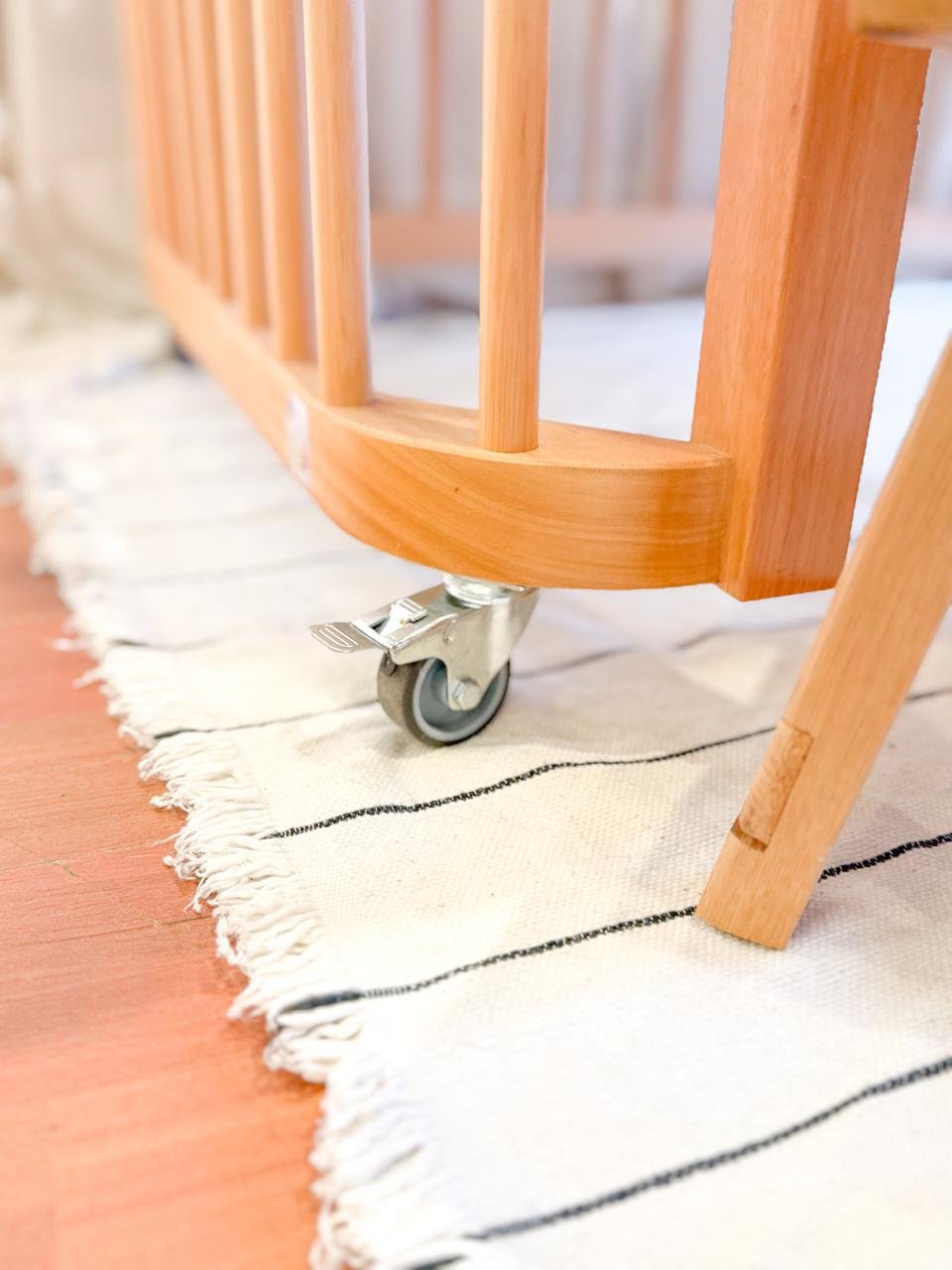 Cuna Evolutiva 5 en 1- Madera maciza( Grandis)- Regalo: Colchón Mini Cuna - - Imagen 10