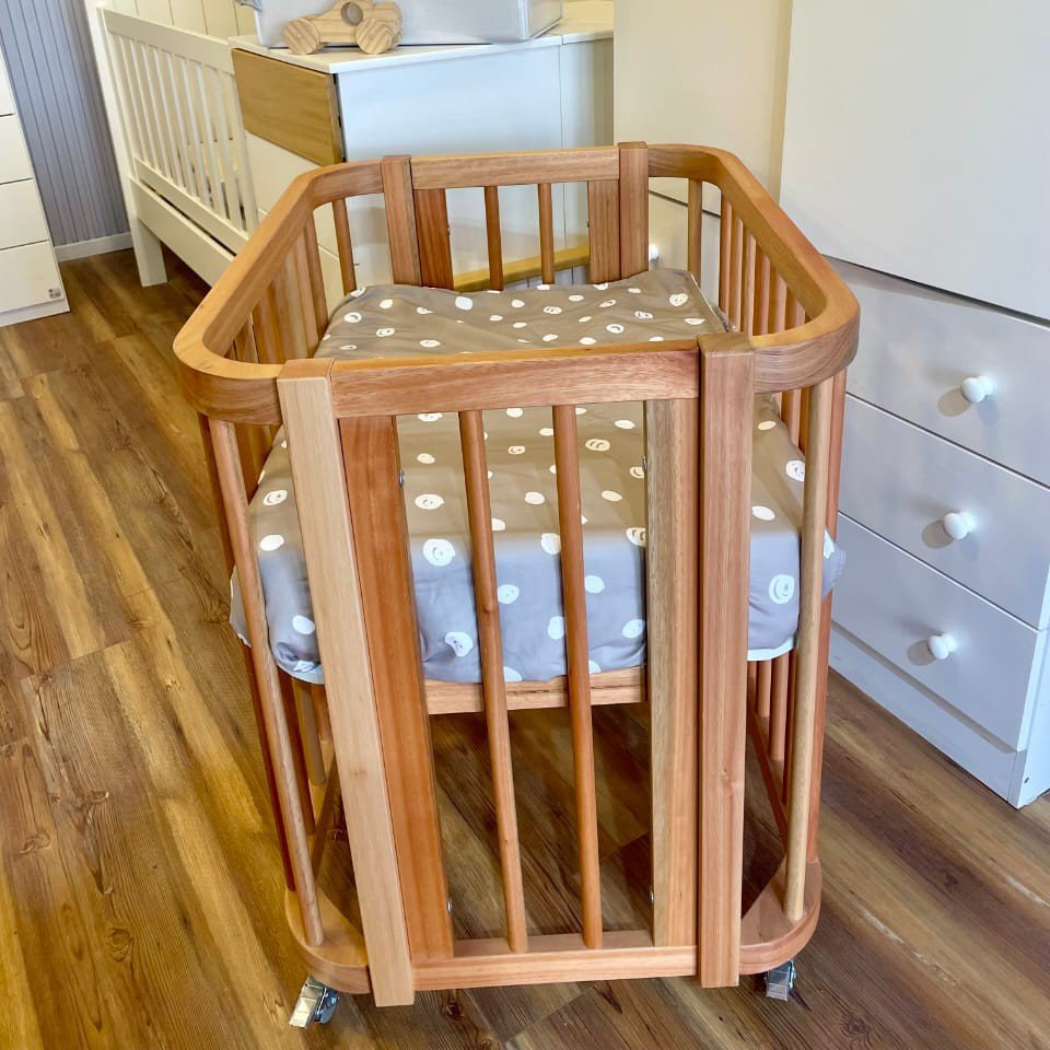 Cuna Evolutiva 5 en 1- Madera maciza( Grandis)- Regalo: Colchón Mini Cuna - - Imagen 3