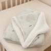 Manta Tusor - Corderito- Conejos Beige
