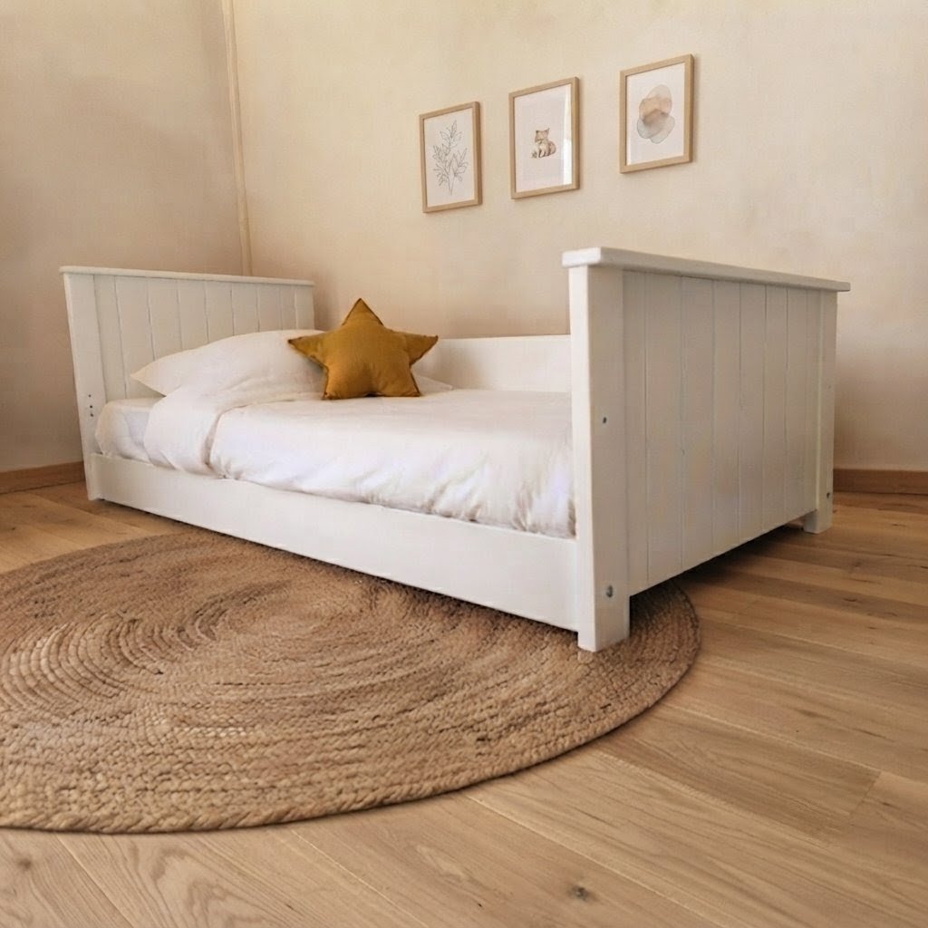 Cama 1 plaza Montessori- Doble altura